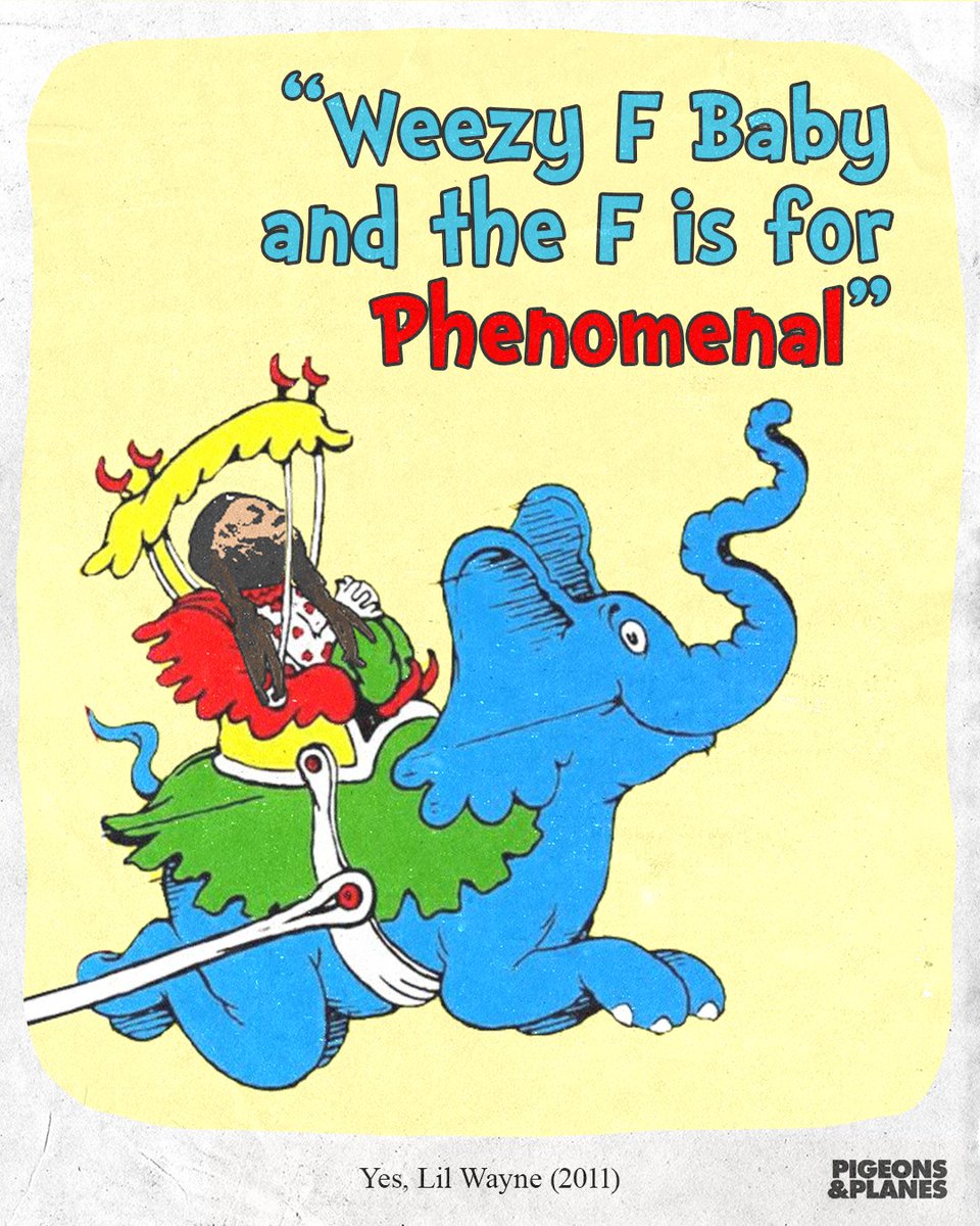 In this edition of P&amp;P Rap Books: Weezy Teaches us the letter "F." Thanks <a href="/LilTunechi/">Lil Wayne WEEZY F</a>! 📚️