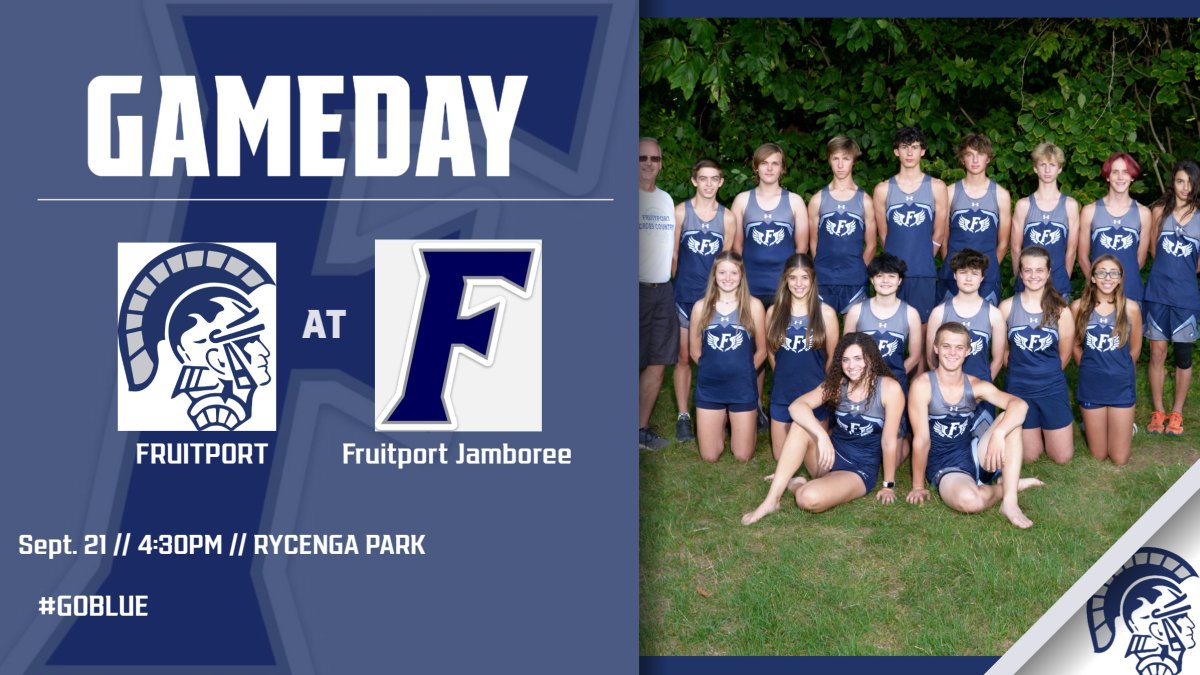 Trojan Cross Country Meet Day!
Fruitport Jamboree
4:30pm- AT Rycenga Park

Go Blue!