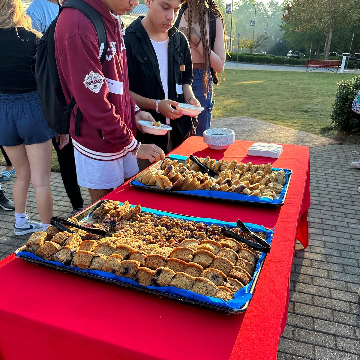 RepMCounselors's tweet photo. Thank you @MiltonStudentCo for hosting an AMAZING new student brunch this morning! @MiltonHighSch https://t.co/8TBJFLjALN