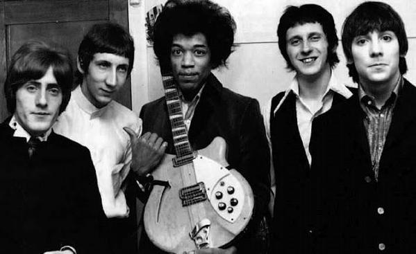 crockpics's tweet photo. Jimi Hendrix & The Who, 1967. https://t.co/KOwubRTaYO