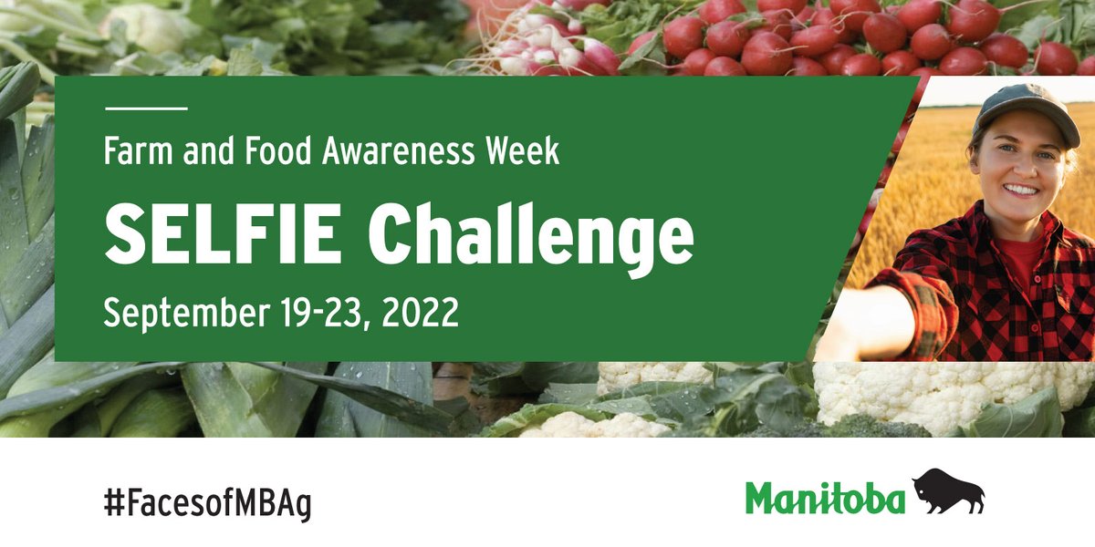 MBGovAg's tweet photo. This week we celebrate agriculture! We invite you to share a selfie of you at work to highlight the many #FacesofMBAg during #FarmFoodAwarenessWeek https://t.co/DzulDWrc7O