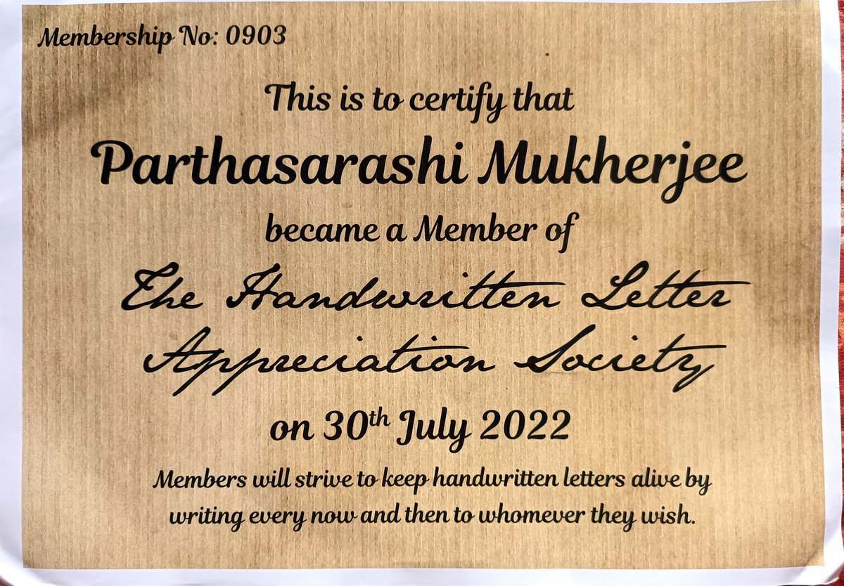 Parthas06367996's tweet photo. @letterappsoc love to be bombarded with handwritten letters from this lovely group. Waiting anxiously here in India. My address is pinned at the top of my profile. Promise to reply you all. #handwritten #letters #letuscommunicate https://t.co/kiNUbSnnZI