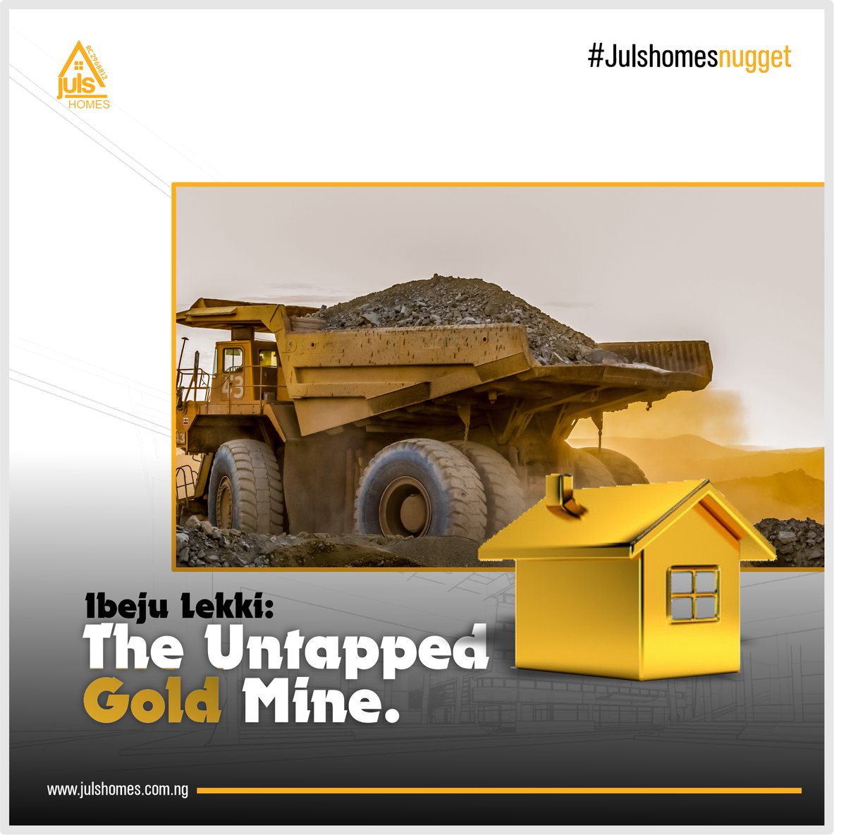 JulshomesNG's tweet photo. IBEJU LEKKI: THE UNTAPPED GOLD MINE
Ever thought of why Ibeju Lekki keeps making wave?
Why have experts forecasted over 200% Return On Investment for properties in Ibeju Lekki?
#BreakingNews #LFZDC #investing #investnow #Lagos #property #landtips #education #ibejulekki #Island https://t.co/7inmTSC3jJ