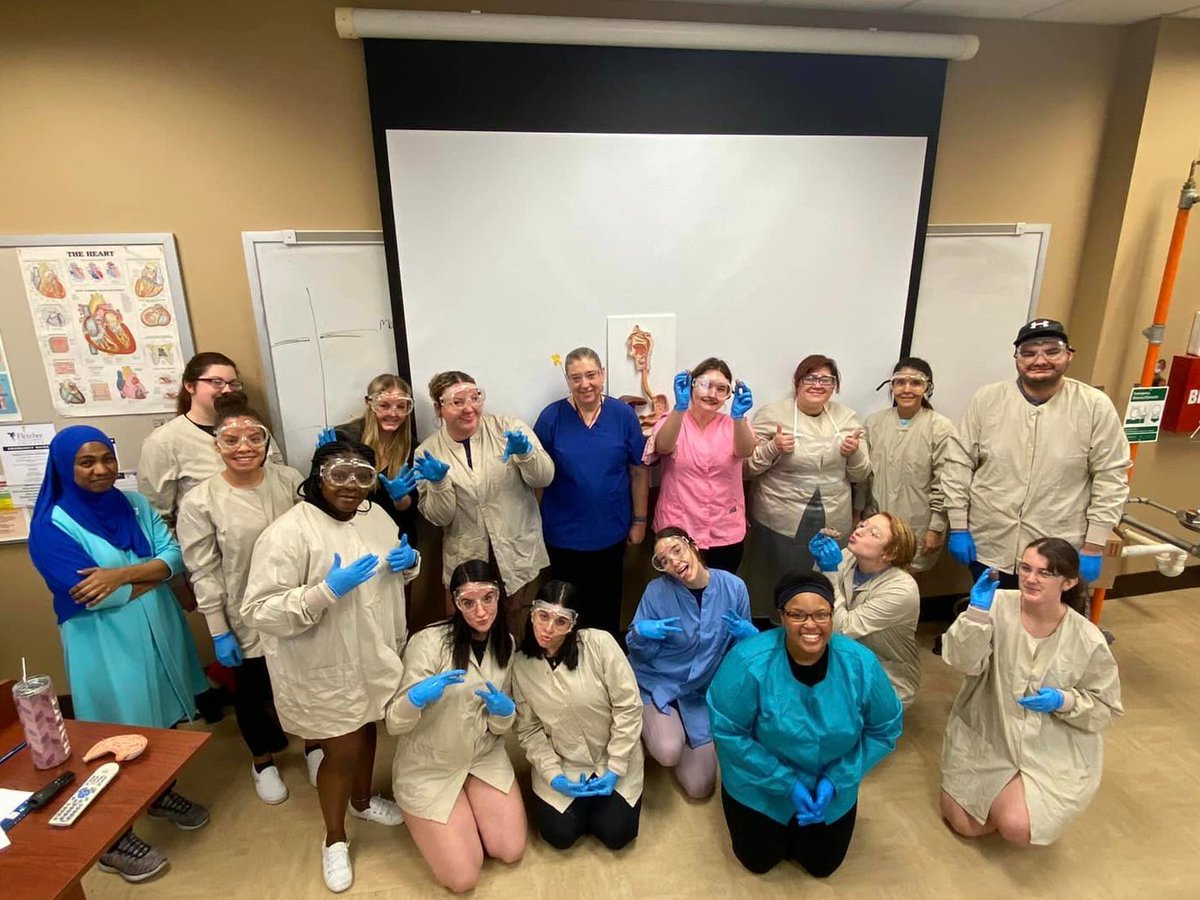 FletcherCollege's tweet image. Our Human Anatomy and Physiology II Lab Falcons enjoying their Mink dissection!

#dissectionday #lab #classfun #highereducation #endccstigma #biology #anatomy #myfletcher