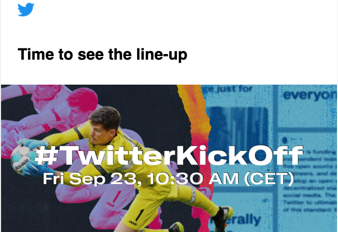 Lundshoej1's tweet photo. Kun to dage til at Twitter afholder et stort virtuelt World Cup event forud for vores fysiske i Danmark. Det bliver godt! #TwitterKickOff #WorldCup2022 https://t.co/lHgHOkIJrW