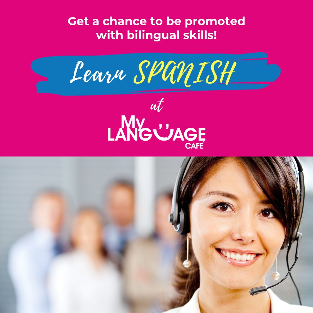 MySpanishTeach's tweet photo. Get a chance to be promoted with bilingual skills!
Learn Spanish! 👍 #freetrial #bilingual #freeclass #spanishteacher #spanish #trialclass #spanishclass https://t.co/hklk0nPVad