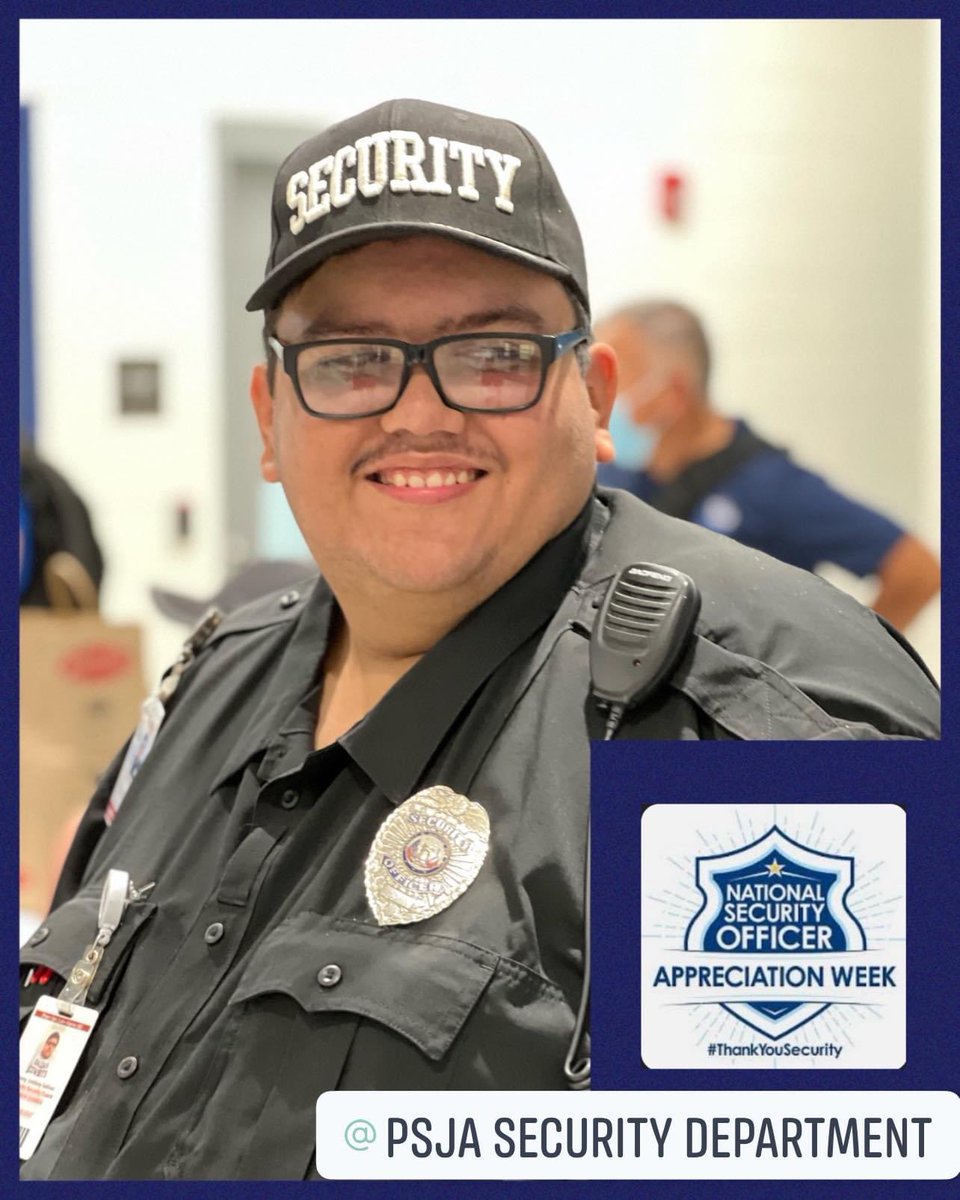 DebSal24's tweet image. Anthony Thank all of you for your dedication and hard work! Dreams do come true! 💙🚔👮🏽‍♂️ #SecurityOfficerAppreciationWeek #ThankUSecurity @PSJAISD