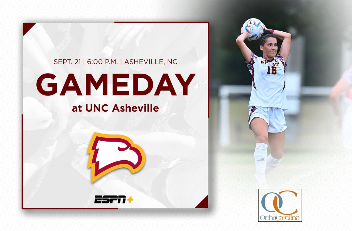WinthropWSoccer's tweet photo. ⚽️𝗚𝗮𝗺𝗲 𝗗𝗮𝘆⚽️
𝘙𝘰𝘢𝘥 𝘛𝘦𝘴𝘵 𝘍𝘰𝘳 𝘉𝘪𝘨 𝘚𝘰𝘶𝘵𝘩 𝘖𝘱𝘦𝘯𝘦𝘳

🆚UNC Asheville
📍Asheville, N.C.
⏰6:00 PM
📊https://t.co/WkDGgE4aut
📺https://t.co/RrWHAPKS5g https://t.co/PpyKnfQIIx