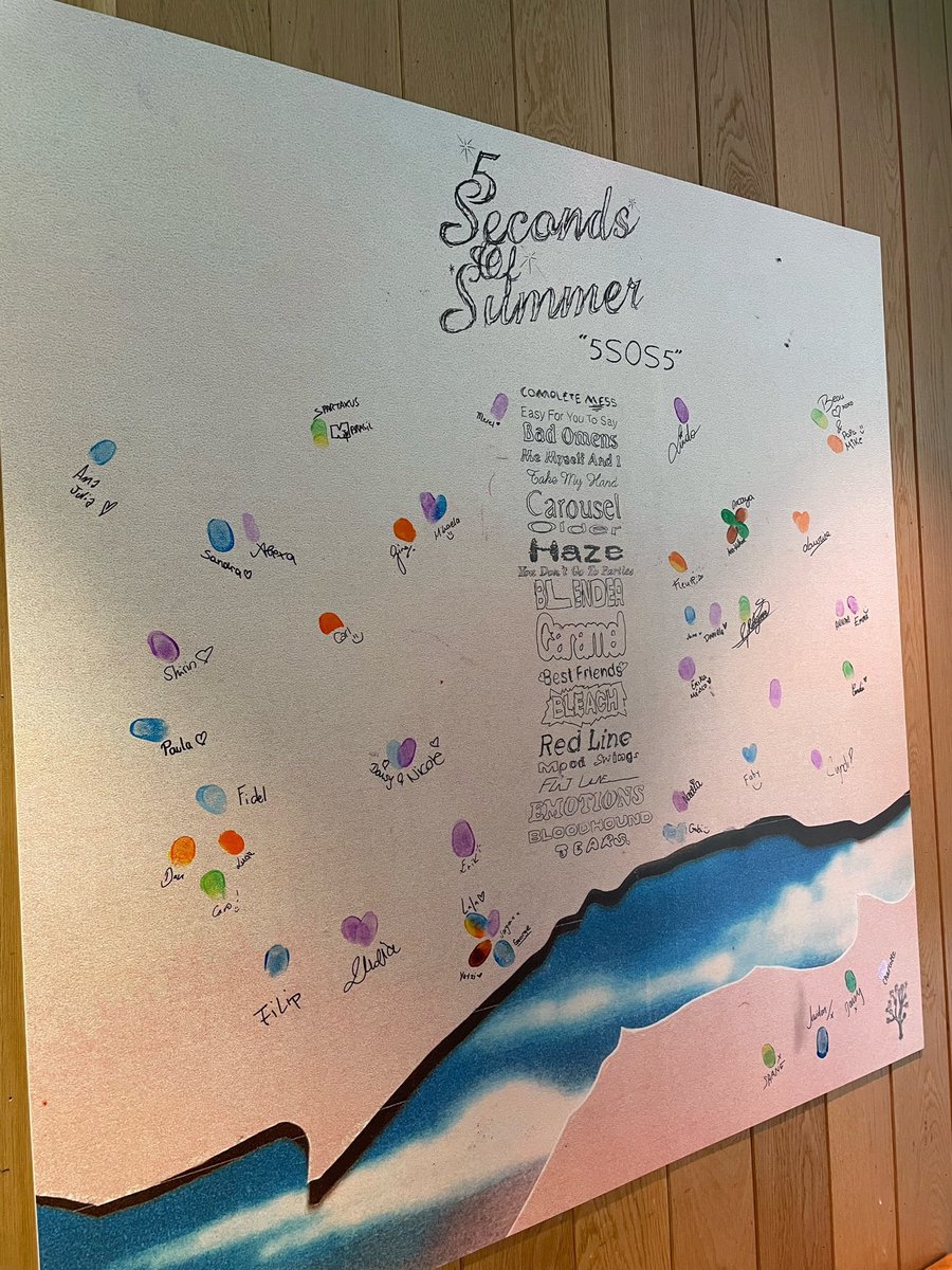 Tha5SOSFamily's tweet photo. 5SOS5 listening party in London! (@MTVBrasil) https://t.co/jIm3xIc5We