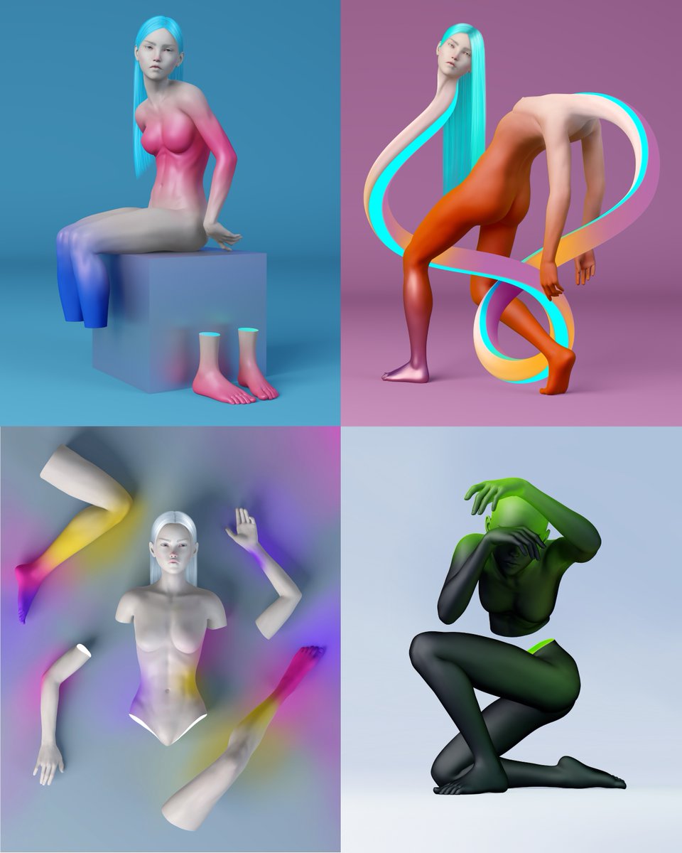 Dear friends, I want to share w/ you my application for <a href="/SuperRare/">SuperRare</a>. I'll be very grateful for your support. 💜
***
My art isn’t part of the commercial mainstream
My art isn’t limited to “high culture”
My art is independent of ideas and anyone’s expectations
/1