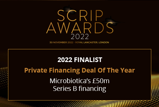 Microbiotica Ltd (@microbioticaltd) on Twitter photo We are honoured to have been shortlisted in the category “Private Financing Deal of the Year” for @Pharma_Intell #ScripAwards.
Thanks to all our investors <a href="/TencentGlobal/">Tencent 腾讯</a> #FlerieInvest @BPatientCap <a href="/SeventureP/">Seventure Partners</a> <a href="/cic_vc/">Cambridge Innovation Capital</a> <a href="/IPGroupplc/">IP Group - visionary ventures</a>
#Awards #Biotech We are honoured to have been shortlisted in the category “Private Financing Deal of the Year” for @Pharma_Intell #ScripAwards.
Thanks to all our investors <a href="/TencentGlobal/">Tencent 腾讯</a> #FlerieInvest @BPatientCap <a href="/SeventureP/">Seventure Partners</a> <a href="/cic_vc/">Cambridge Innovation Capital</a> <a href="/IPGroupplc/">IP Group - visionary ventures</a>
#Awards #Biotech