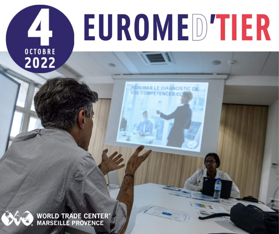 💪[Ateliers coaching !] Vous aurez la possibilité de suivre des ateliers pour vous aider dans votre recherche d'emploi ! Ces ateliers sont proposés du 26 au 30 septembre par nos partenaires emploi 
Inscrivez-vous vite, les places sont limitées euromedtier.com/inscriptions