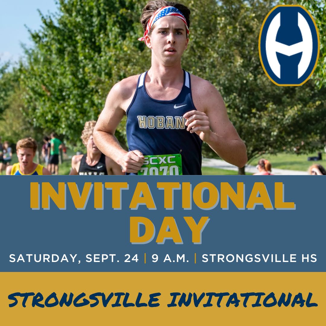 Hoban Athletics (@hobanathletics) on Twitter photo INVITATIONAL DAY: <a href="/XC_hoban/">Hoban Cross Country</a> competes in the Strongsville Invitational today at 9 a.m. #GoKnights INVITATIONAL DAY: <a href="/XC_hoban/">Hoban Cross Country</a> competes in the Strongsville Invitational today at 9 a.m. #GoKnights