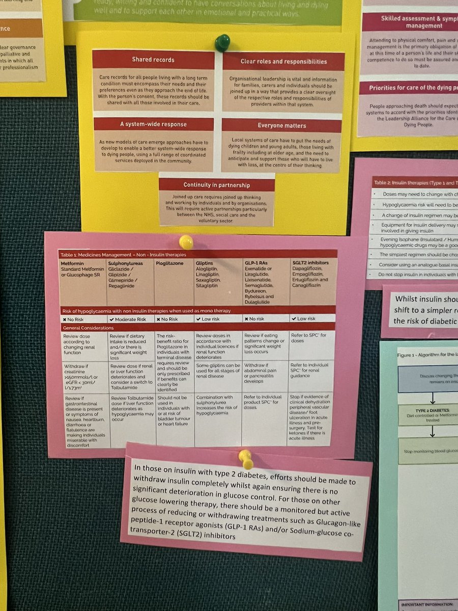 This month focuses on palliative care, well done to Sam and Jo H for this amazing board #topicofthemonth