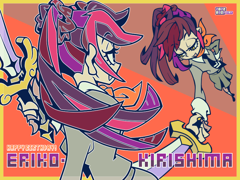 tora01x10's tweet image. ダブルおめ～！今年はどうしても描きたかった2人！
9/20… #女神異聞録ペルソナ 祝26th！ 
9/21… #桐島英理子 ハピバス！（カムヒアの発音で）