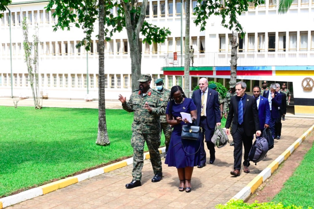 Today, I was happy to meet a large delegation from Israel's Defence Industries. It is led by their Ministry of Defence. Israel continues to be a close strategic partner for Uganda. We thank them for their visit and interest in deepening our partnership.