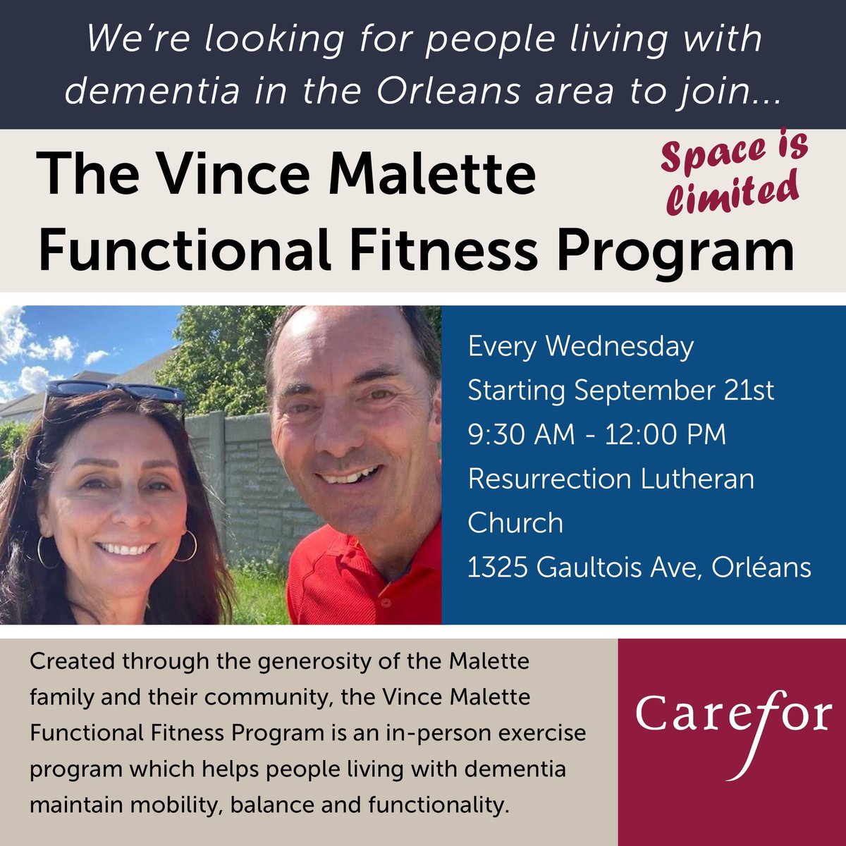 Today’s the day! Grand opening of the Vince Malette Functional Fitness Program. ❤️❤️❤️
