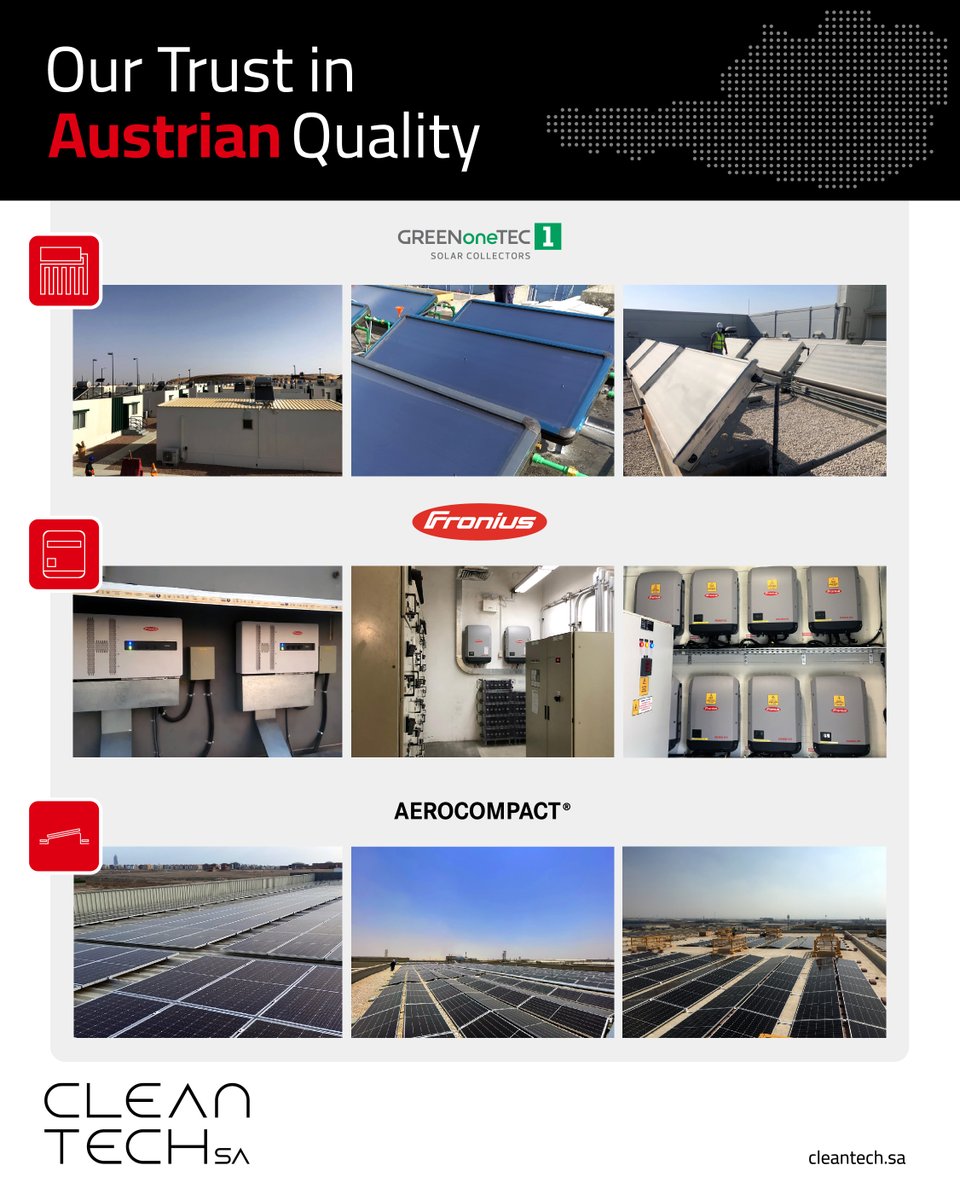 _cleantechsa's tweet photo. For over a decade of growth for our company, Austrian technologies has been the constant most dependable partner in that journey. That partnership has always allowed us to achieve and maintain the level of quality and reliability we promise to our clients through our services. https://t.co/UWGWilr5Mm