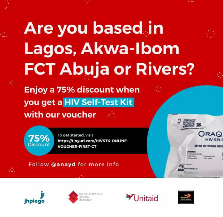 s_ukairo's tweet photo. https://t.co/WcOtLrdwic to get started now.
@anayd_africa
@SFHNigeria
@NACANigeria
#DSF4HIVST
#test4stars https://t.co/cXVg9sPbWq