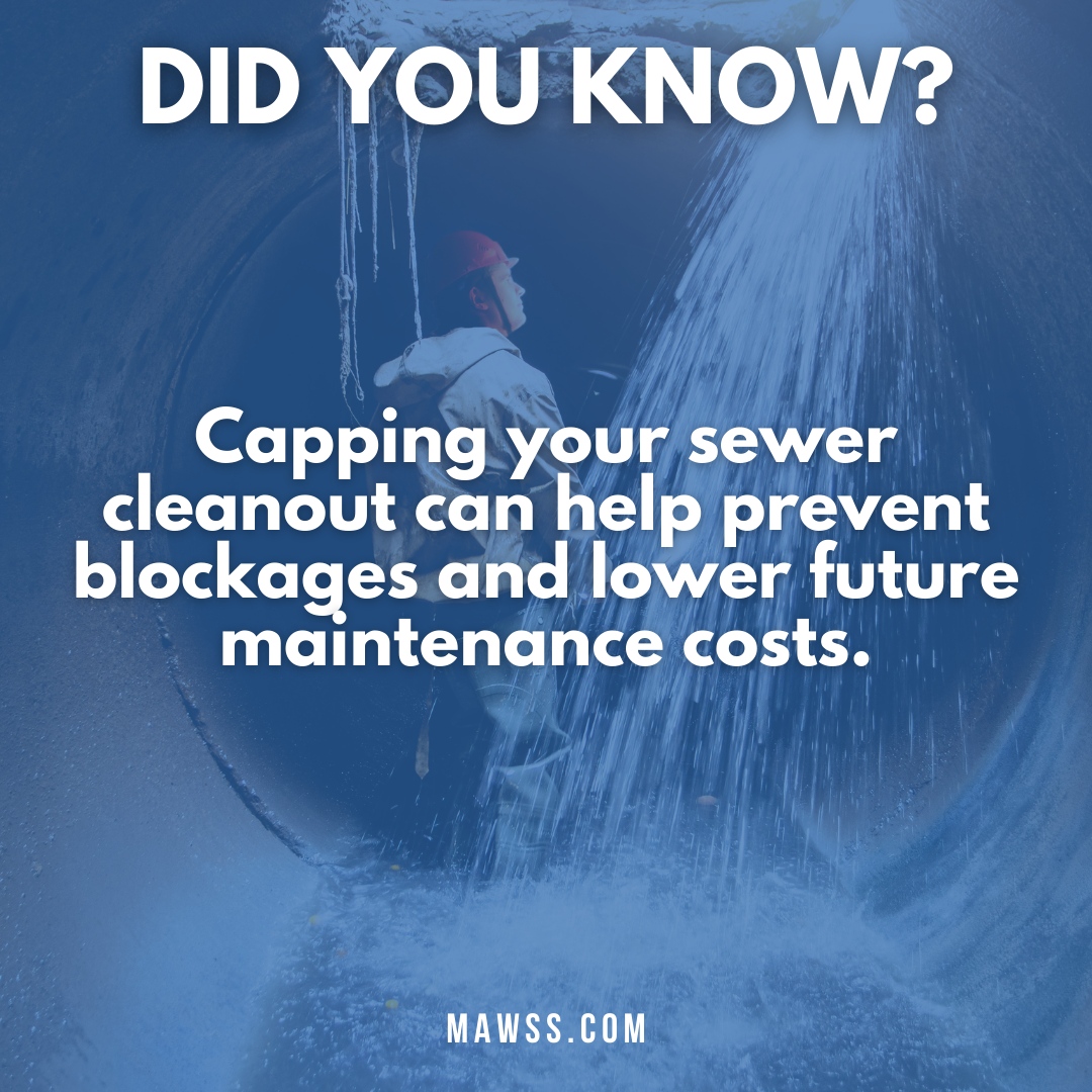 MAWSSOfficial's tweet photo. Put a lid on it! Capping your sewer cleanout can help to save you thousands on expensive damages and blockages. Find out what you can do to keep your cleanout working by visiting: https://t.co/sf7L5gDLlN
.
.
.
#didyouknow #cleanout #sewercleanout #sewer #mawss #mobileal #mobi... https://t.co/wLDNTA92Vb