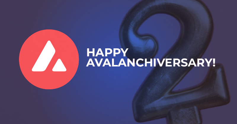 Two years ago, @avalancheavax launched its mainnet. It soon proved to be a reliable, fast and #ecofriendly #Blockchain solution for many projects. At @TheDAOLabs, we salute them and our powerful Avalanche Hub Community. Happy Birthday! @AVAXDaily @WeekInAvalanche