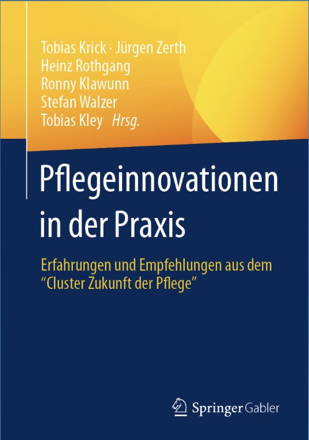 Bald wird’s was geben in der Pflege @Springer_Gabler