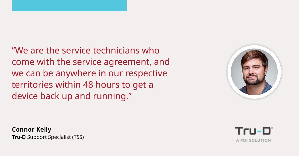 Wave 👋 hello to our field service technicians! As a Tru-D Support Specialist, Connor Kelly describes his role as an extension of the sales team. Get to know Connor and discover how our team can support your UVC disinfection goals: bit.ly/3cKwcqd