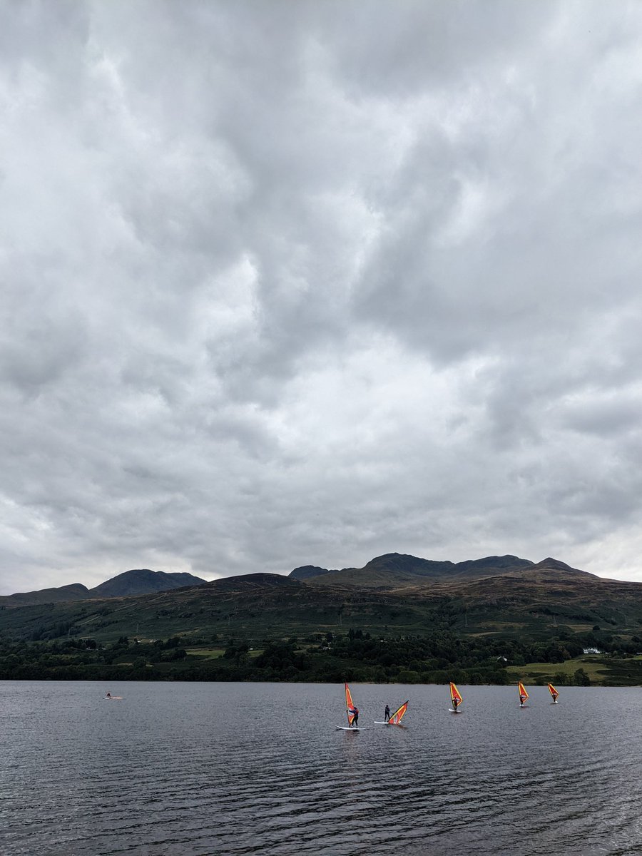 Windsurfing #LochTay.