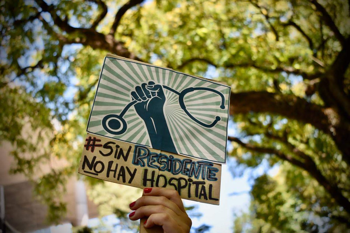 Qué está pasando con lxs residentes en CABA? Abro hilo 👇🏼🧵