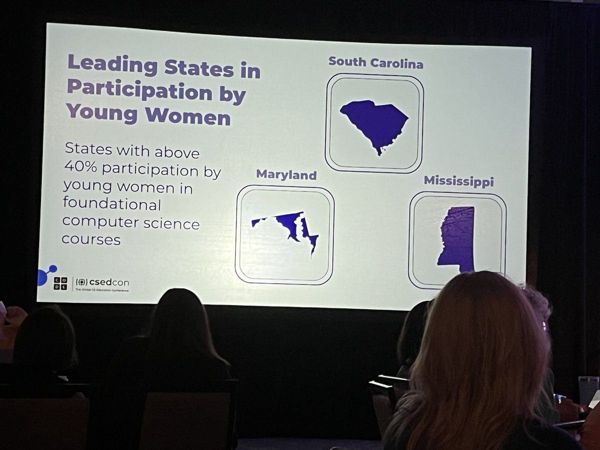 szircher's tweet photo. We have a lot of work to do. #csedcon
Just access does not equal participation. https://t.co/clHZbguBgc