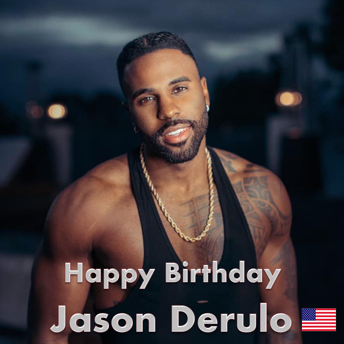 WORLDMUSICAWARD's tweet photo. Happy 33rd Birthday to the handsome and amazing #JasonDerulo!👏🎂🎉🌟👑❤️
#HappyBirthdayJasonDerulo https://t.co/3XuKrK0pXA
