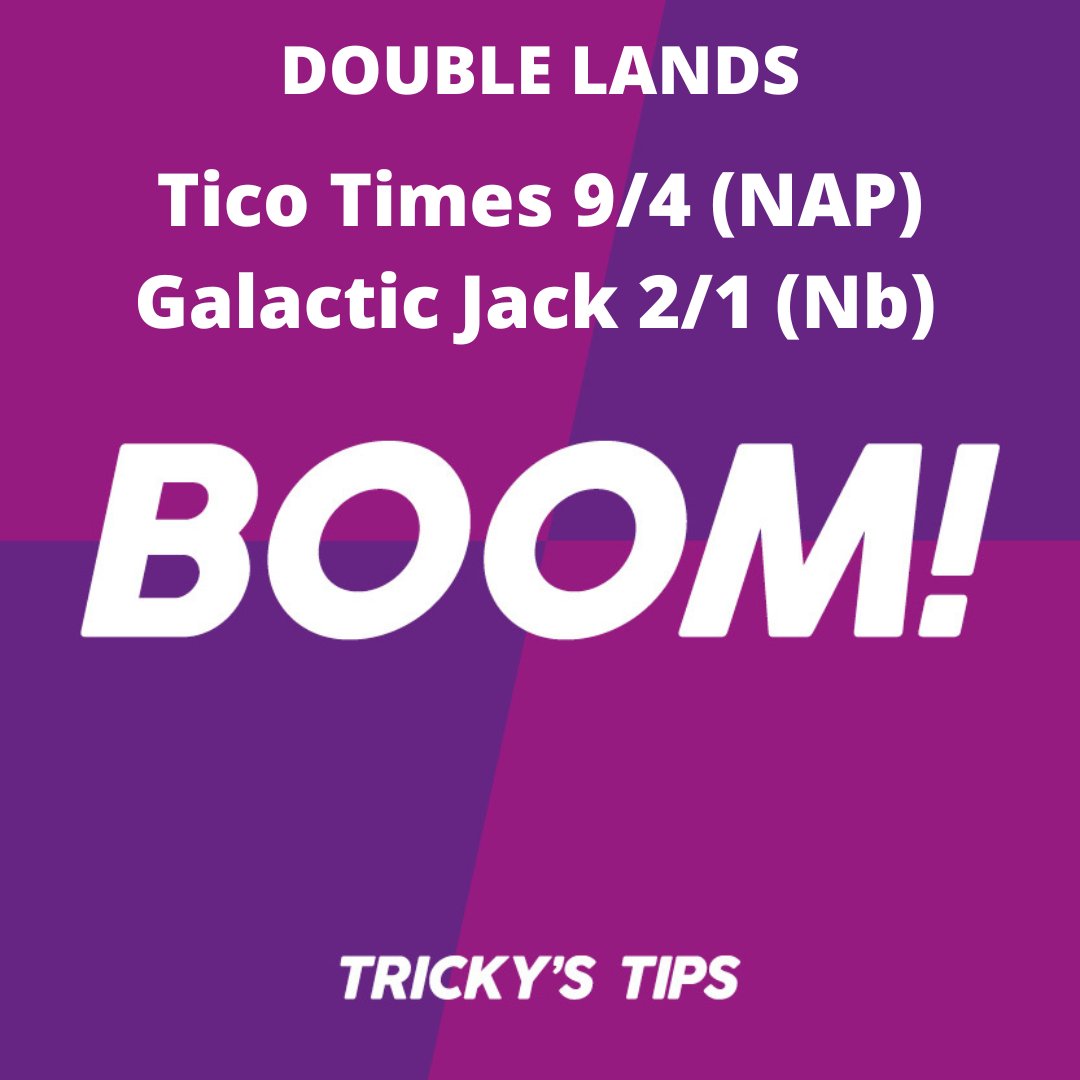 trickystips's tweet photo. Kaboom! We land the double. Nap & Nb go in. I wish they were all that easy. In & out with two early tips. Job done.
#bookiessmashed
Tricky πππ₯π€ https://t.co/BbN4RGyUO5