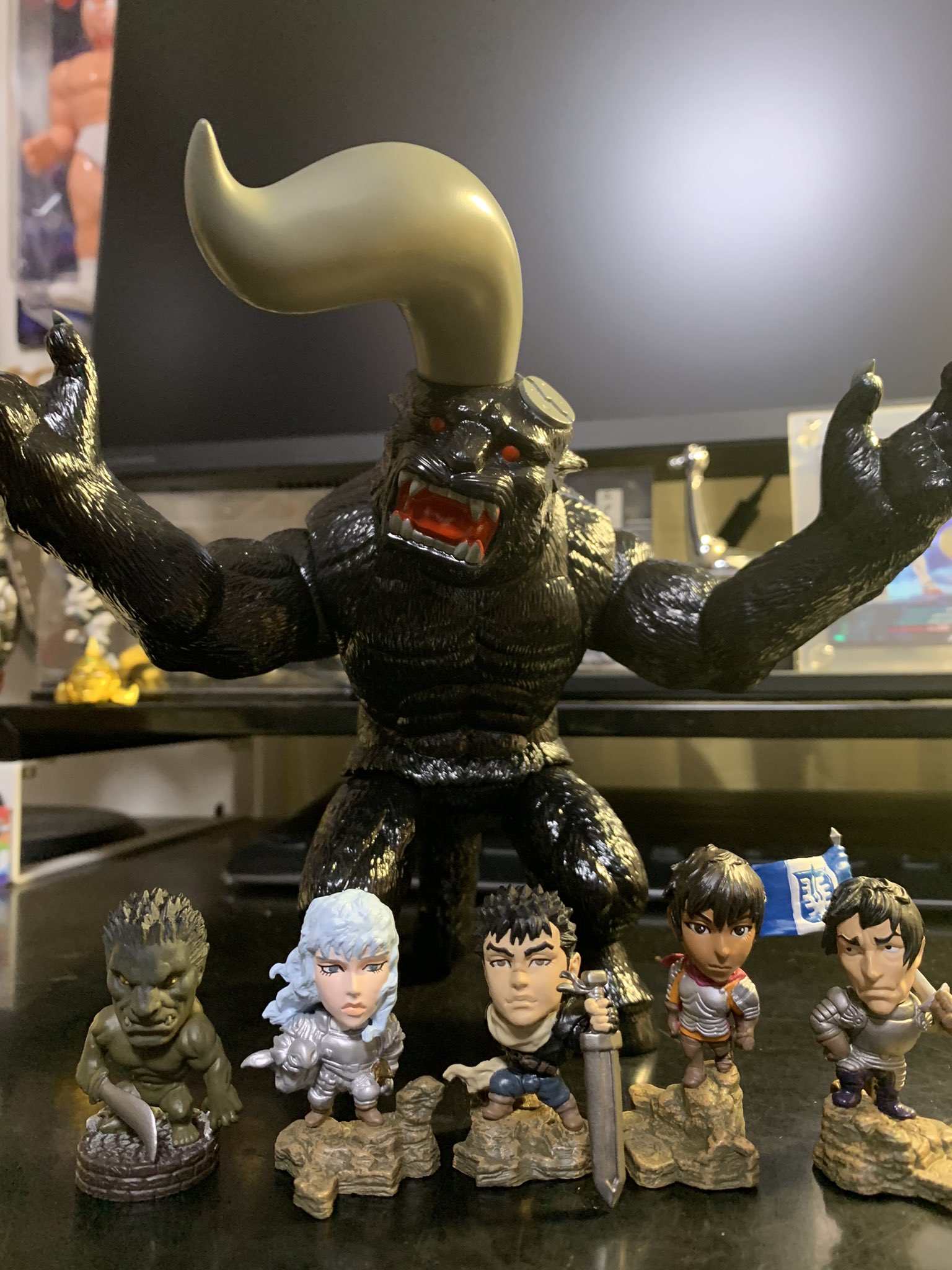 ベルセルク展 ソフビ 8パッケージセット ベルセルク展 ソフビ 8