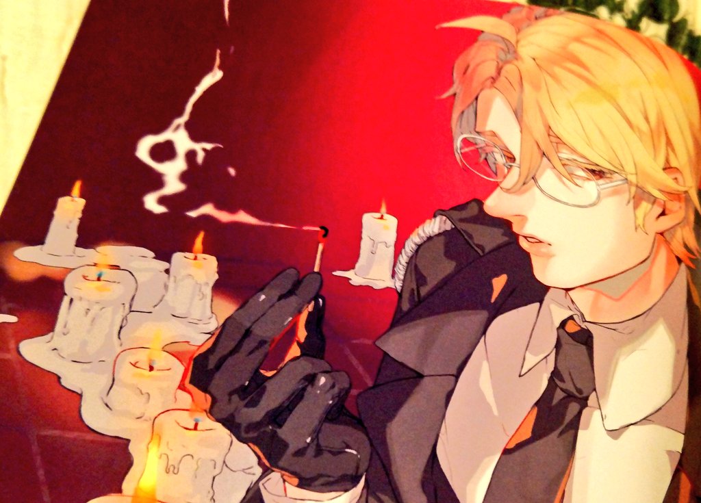 改めまして、クロワニさん主催（@ginbayashi ）のオッタビオさん非公式アンソロジー『Viorthythm』にカラーイラストで参加させていただきました！蜜蜂ぶんです🐝
ラストのページにお邪魔致しております✨

一次創作に身を置いているにも関わらず、このような素敵な一冊に携われたこと光栄に思います！