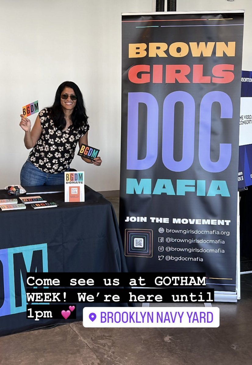Realtalkies's tweet photo. Come and see us at the @bgdocmafia booth at @weare_thegotham
#BGDM #Gothamweek2022 https://t.co/5UcCUOyi0t