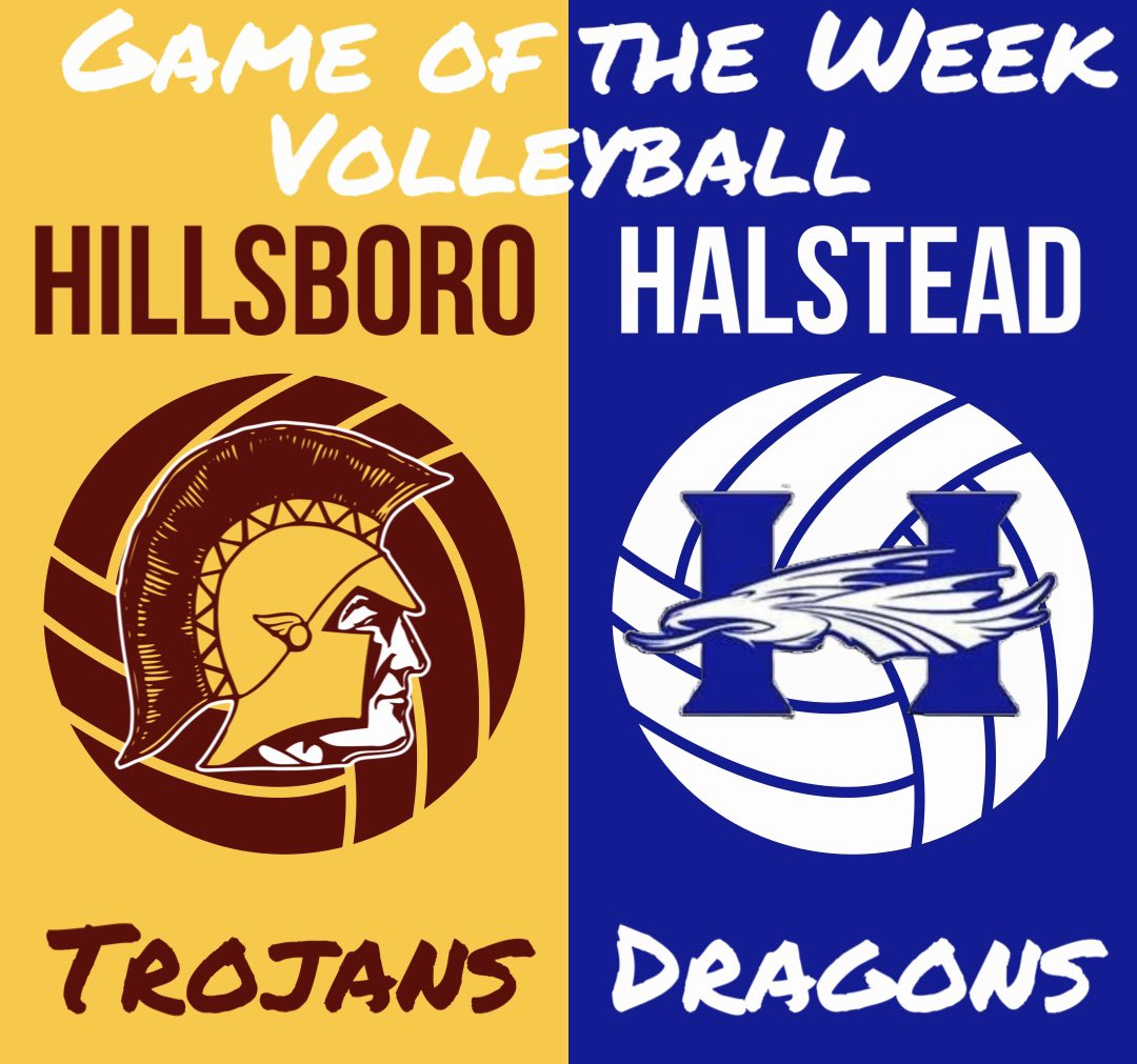 Hillsboro has been dominant throughout the season, and this was no different last night, as they breezed by the Dragons in two sets, 25-15 and 25-13. Hillsboro looks to be in great form as we head to the second half of the season shortly.