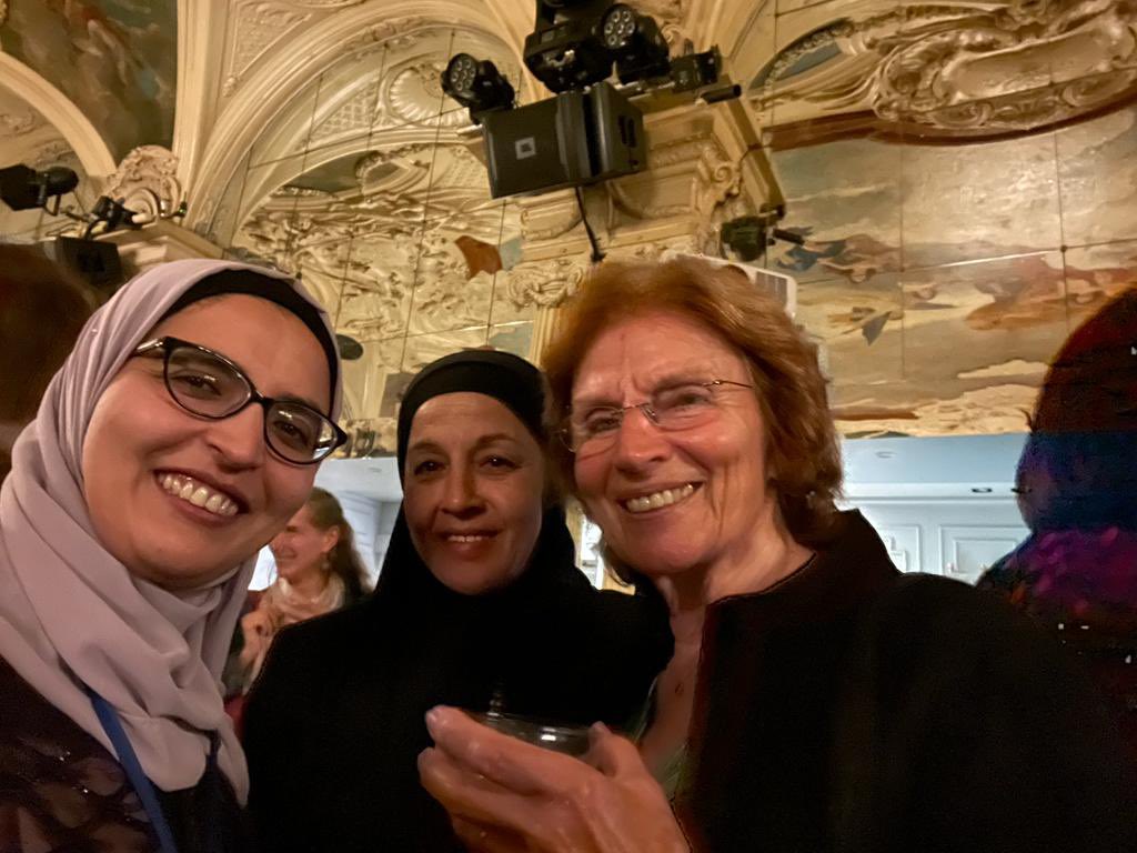 It was an honor meeting this beautiful and inspiring woman! Hopefully next year in Athens 😊 #grittajanka #HSMtg2022