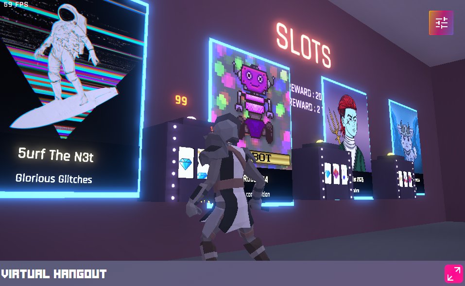 VSantikko's tweet photo. Playing Slots in virtual hangout while watching #NFTart.

NFTart: @GeekGlorious @ChainCadeBSC Arcade Edition and #ChainCaders last one is @AlturaNFT #hatchables 

#futureofgaming #nftgallery #nftart #chaincade #nftcommunity #nftartist #NFTshill https://t.co/IXOdpWQfKI