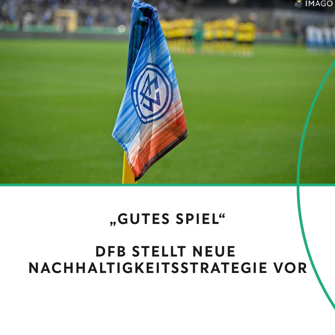Der #DFB hat heute im Rahmen des #SPOBIS22 in Düsseldorf die neue Nachhaltigkeitsstrategie des Verbandes vorgestellt. Diese war zuvor vom DFB-Präsidium einstimmig beschlossen worden und trägt den Namen 'Gutes Spiel'. Zur Meldung ➡️ dfb.social/gutesspiel