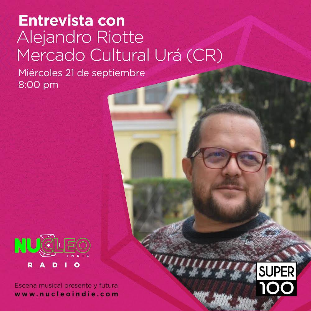 Hoy en #NucleoIndieRadio tendremos a Alejandro Riotte de @uramusica para darnos a conocer como podés conectar a los #showcases del próximo encuentro a realizarse en San José, Costa Rica, del 17 al 19 de noviembre con especialistas y curadores del mundo, hoy a las 8PM <a href="/super100hn/">Super 100</a>
