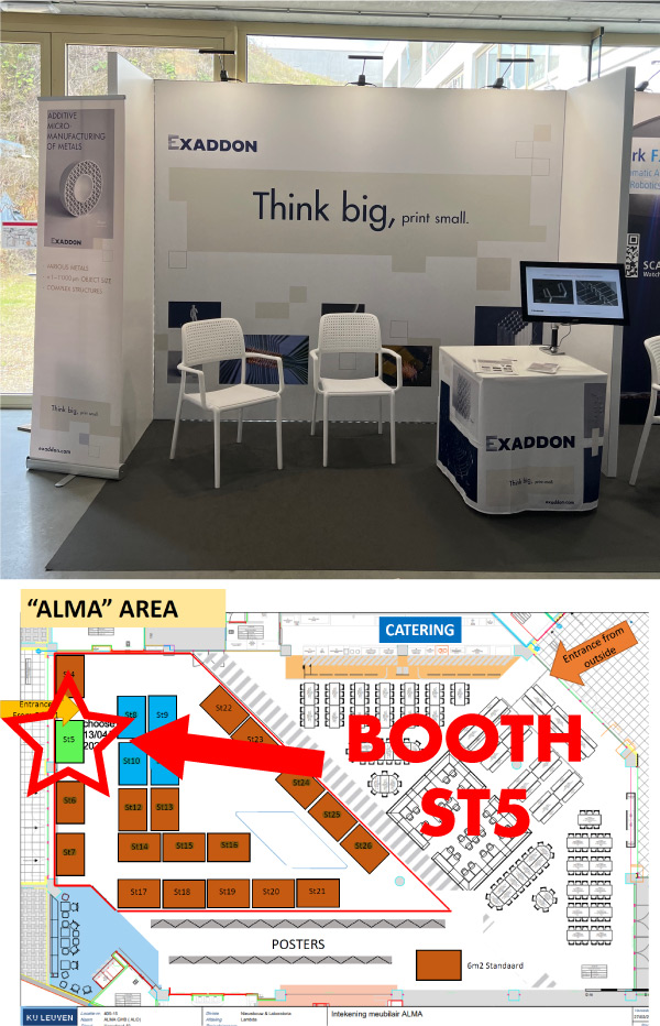 exaddon's tweet image. We&apos;re halfway through #MNE2022 at @KU_Leuven Gasthuisberg campus. Be sure to visit the Exaddon booth ST5 to learn about the latest developments in #additivemicromanufacturing!

#conference #microelectronics #3dprinting #semiconductor #6g #additivemanufacturing