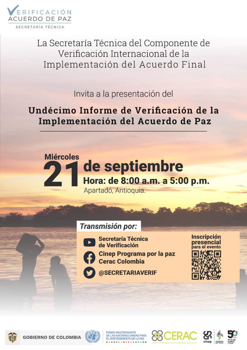 Redprodepaz Colombia tweet media