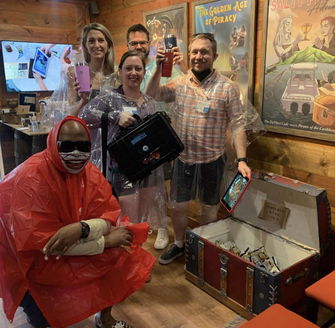 Cluetivity's tweet image. There is absolutely no limit when it comes to the creativity of our Partners. Well, they know that's what #OperationMindfall, #MagicPortal and #Blackout games are all about. ❤️

📸 @tropicaltreasurehunt

#cluetivity #escapegame #tropicaltreasurehunt #cluetivitypartner