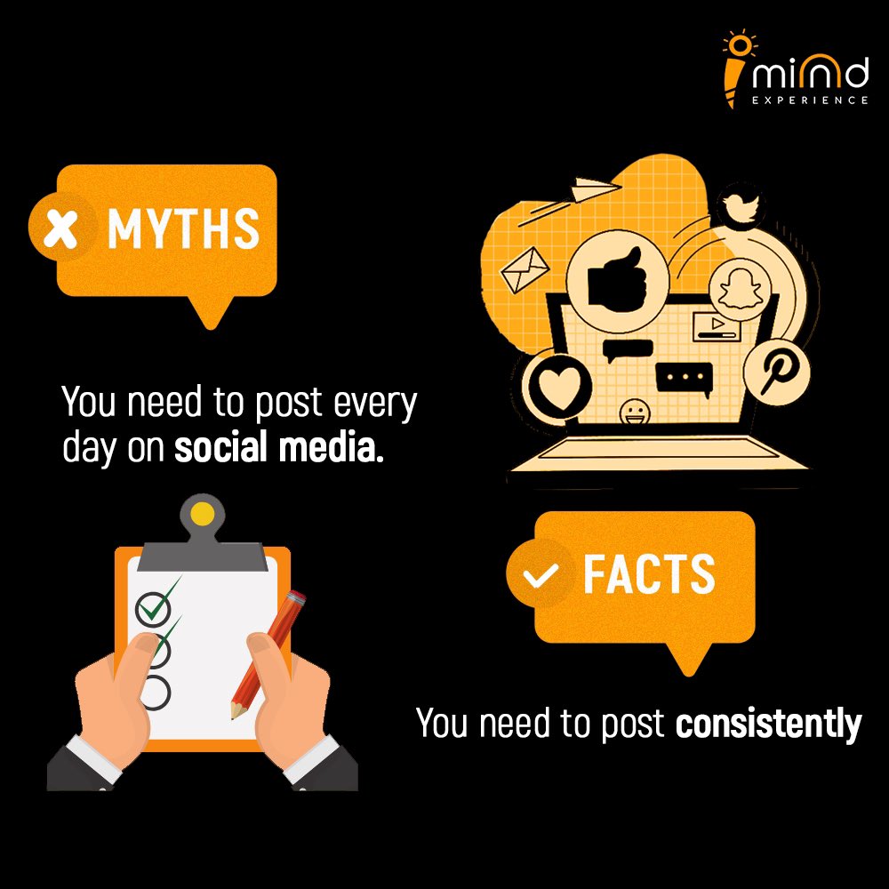Did you know? #MythsVsFacts #Digital #socialmediamarketing #iminndx