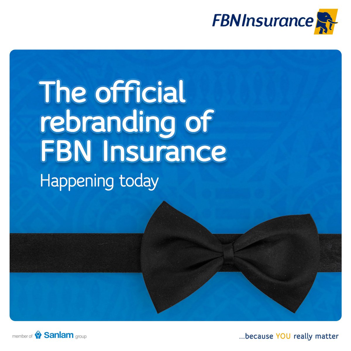 SanlamNigeria's tweet photo. Confidence is in town and we are pumped about it...πππ
Keep your fingers crossed and watch this space!π
#FBNInsurance
#MenInBlue
#Insurance
#rebranding
#ConfidenceIsHere https://t.co/D2FWiMdixq