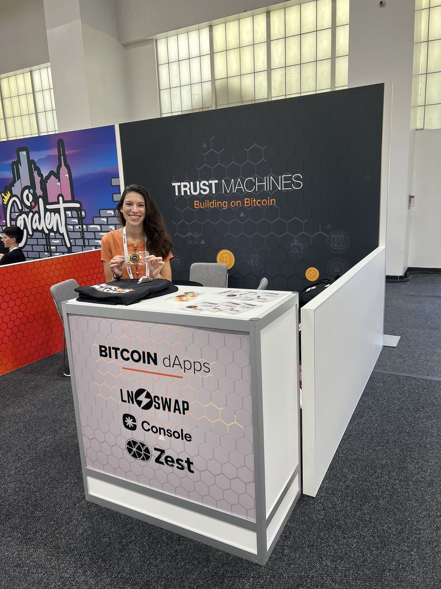 Gina__Abrams's tweet image. First day at @MessariCrypto’s #Mainnet2022! Stop by and say hi! 😊 @trustmachinesco