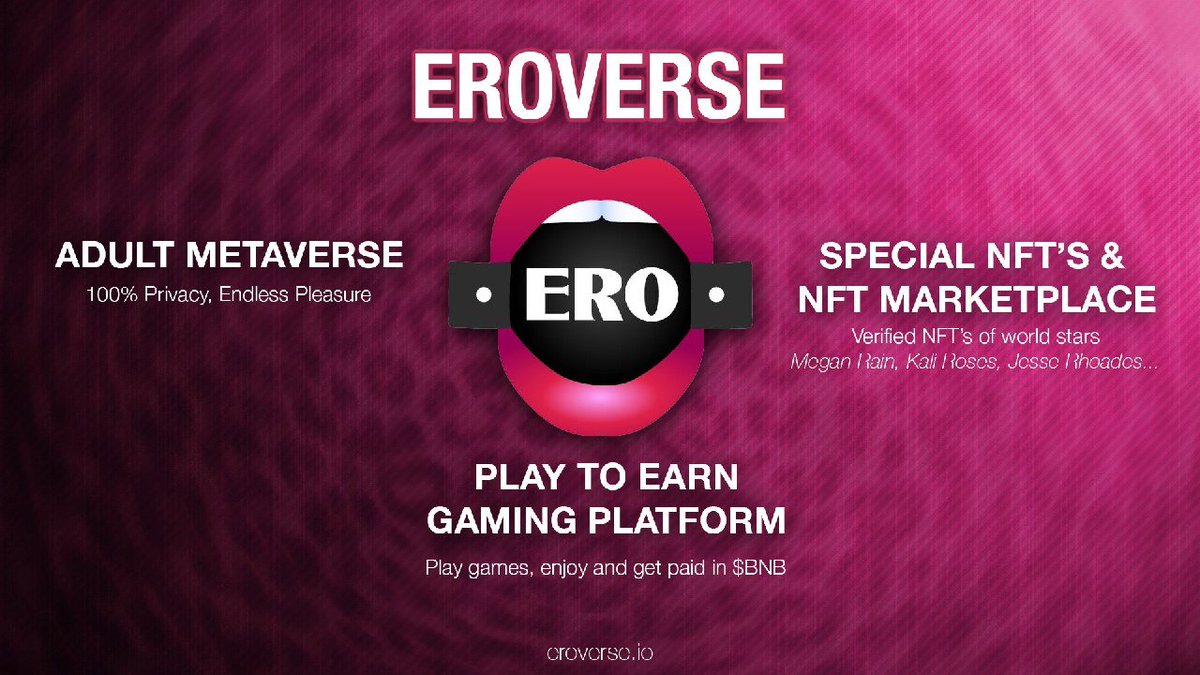 SMCryptoCartel's tweet photo. @kitbashstudios If you want to play hentai games and earn $bnb at the same time the look at @Eroverse_io.
Earn $bnb by playing #steamy games.
Play games on https://t.co/PbQUUlrhtC to #Earn  #passiveincome #Metaverse
#bnb #1000xgem #P2E #gaming https://t.co/A8L9RrrjD4