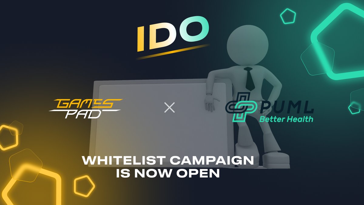 gamespad_vc's tweet photo. 🌟 Don't miss an amazing opportunity to win a #BotTier allocation!

Join the #whitelist campaign NOW to secure your spot in the upcoming 👟 @pumlhealthio #IDO deal!

🆔 Please note that you need to register on #GamesPad and complete your KYC to be eligible for this contest. https://t.co/YJ94r46i2c