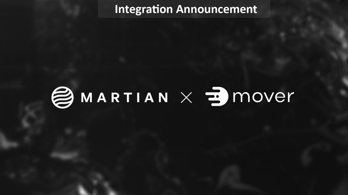 martian_wallet's tweet image. Super pumped about this integration as users will soon be able to port assets from EVM chains onto @Aptoslabs and will be able to connect Martian wallet on the @moverxyz platform.