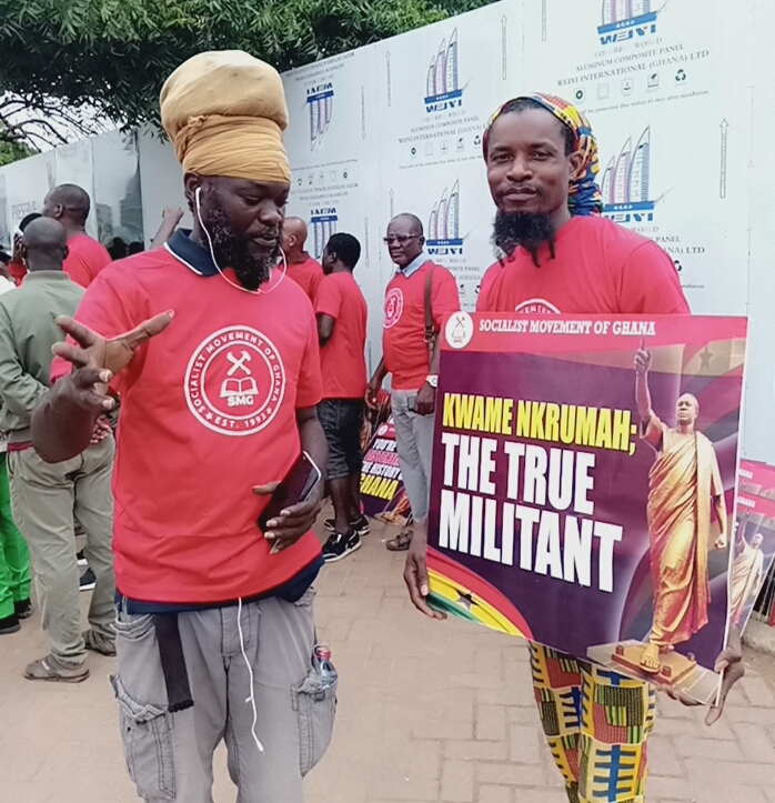 SocialistGhana's tweet photo. When politicians are paid just like the ordinary people, they will feel what we go through. 

#RealFoundersDay #RealFounder #RealFoundersDay #HappyFoundersDay https://t.co/HA8KlTldy1